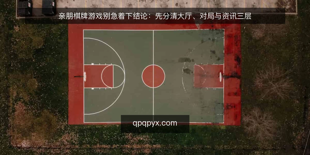 亲朋棋牌游戏别急着下结论:先分清大厅、对局与资讯三层 — 先立基线:把体验问题拆成可验证的判断 配图